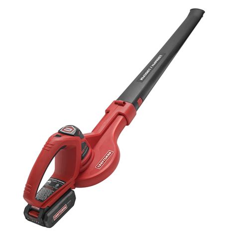 MAXIMUM PRODUCTIVITY No memory and low self-discharge for maximum productivity. . Craftsman cordless leaf blower